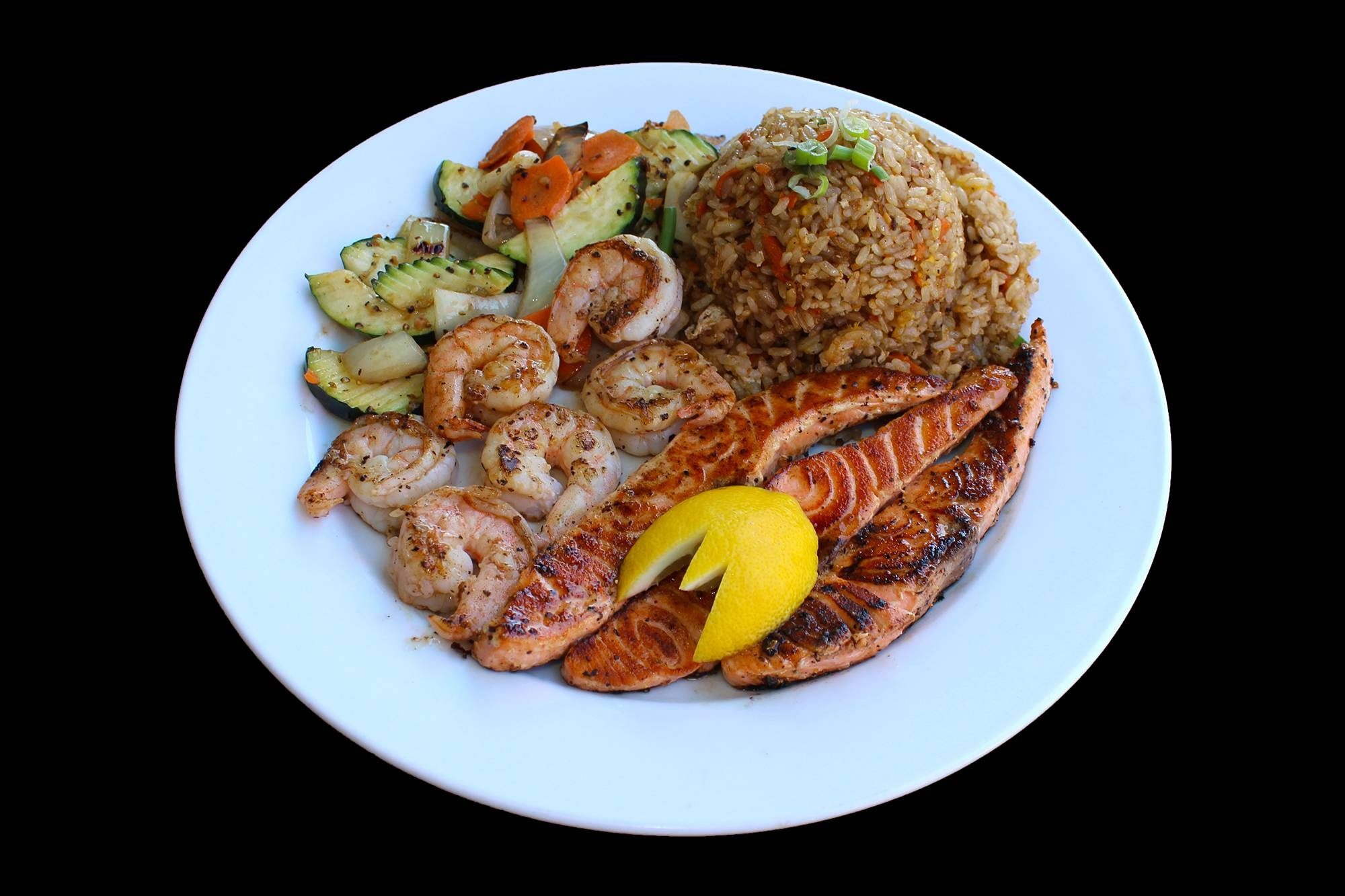 #13 Salmon & Shrimp.